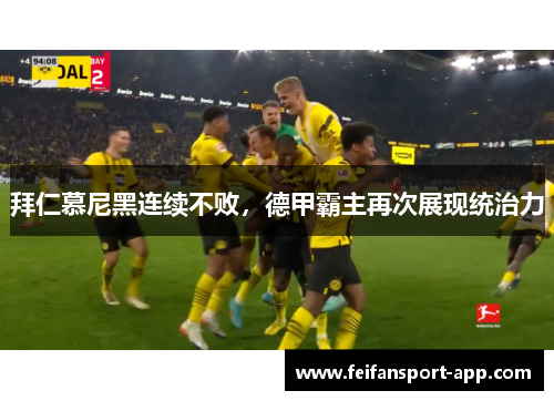 拜仁慕尼黑连续不败，德甲霸主再次展现统治力